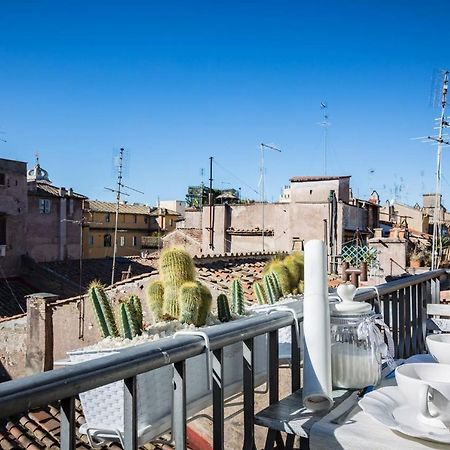Bbhomerome - Campo Dei Fiori Balcony View Penthouse Bagian luar foto
